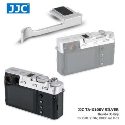 JJC Metal Thumbs Up Hand Grip Hot Shoe Cover fr Fujifilm X100VI X-E4 X100V X100F - Image 1 of 4