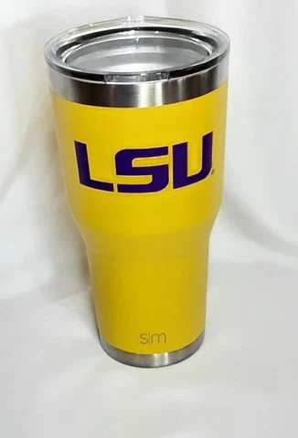 Simple Modern 32oz. LSU TIGERS Tumbler - NEW Cover
