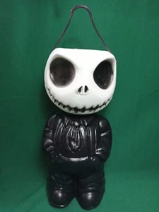 VTG JACK-O LANTERN JACK SKELLINGTON HALLOWEEN CANDY CONTAINER MEXICO Body 3 - Picture 1 of 6