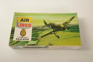 Morane Saulnier (P3L) 406 Fighter Model Airplane (JSF6) 1:72 Plastic Kit 4902 - Picture 1 of 9