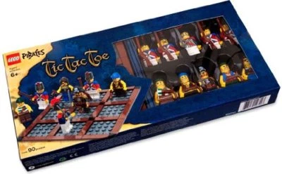 Lego Pirates 852750 TIC TAC TOE 90 Pcs Board Game 10 minifigures NISB - Image 1 of 4