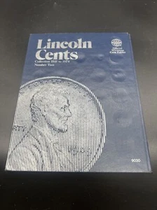 87 COINS INCLUDED Whitman coin folder 9030- Lincoln Cents 1941-1974 - Picture 1 of 5