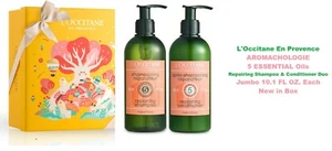 2 Stück L'Occitane AROMACHOLOGIE 5 Essentail Oils Repairing Shampoo & Conditioner - Bild 1 von 1