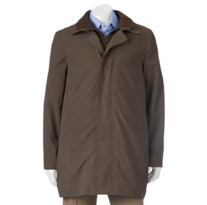 Men's Savile Row Edgar Classic-Fit All-Weather Coat MSRP $250.00 P - Picture 1 of 9