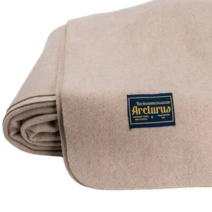 Arcturus Bighorn 100% Virgin Wool Blanket - King Size (90" x 108") - 4 Colors - Picture 1 of 14