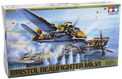 Tamiya 1/48 Model Kit Royal Air Force Bristol Beaufighter Mk.VI dal Giappone ... - Immagine 1 di 4