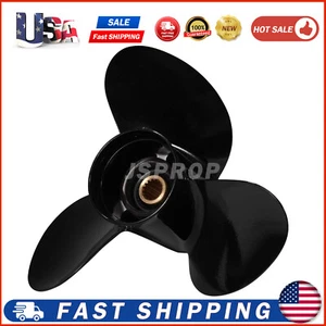 13 1/4x17 Boat Propeller Aluminum Prop fit Suzuki Outboard 50-140HP 15 Tooth, RH - Bild 1 von 7