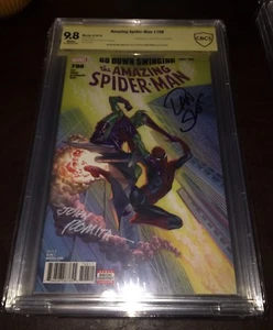Amazing Spider-Man #798 1er Duende Rojo CBCS 9.8 SS FIRMADO JOHN ROMITA SR & SLOTT - Imagen 1 de 11