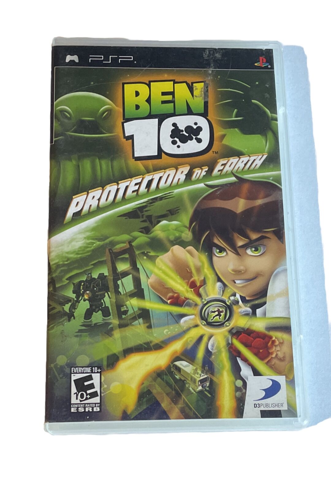 Ben 10: Protector of Earth (Sony PSP, 2007)  Ships Next Day - No Manual