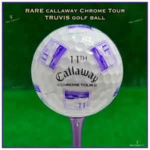 (1) RARE Callaway Chrome Tour TRUVIS Golf BALL - 2024 THE OPEN PURPLE Stamp 11th - Bild 1 von 2