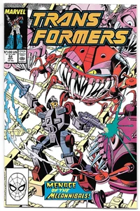 Transformers #52 ~ 1989 Marvel Comics ~ Optimus Prime, Cloudburst, Mecannibals - Bild 1 von 10