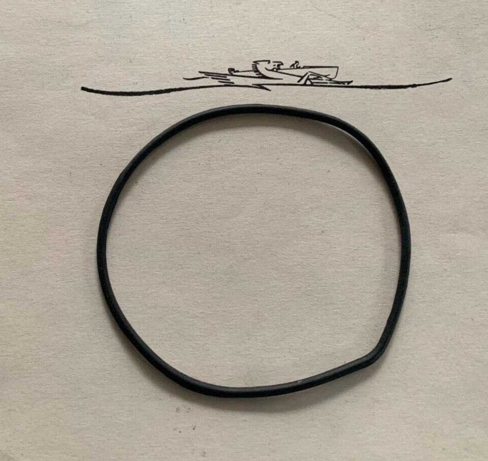 SELLO PLACA BOMBA AGUA JOHNSON EVINRUDE 321120 0321120 85 a 235HP finales de los 70 a 84 Foto 1 de 1