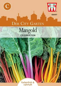 Bietola 'Celebration' - Beta vulgaris, miscela colorata per letto rialzato, semi 4917 - Foto 1 di 2