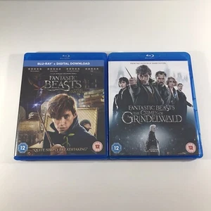Fantastic Beasts Where To Find Them + Grindelwald Blu-ray Two Movie Bundle Lot - Picture 1 of 10