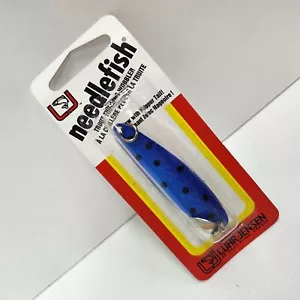 Luhr Jensen Needlefish Fishing Lure 50/50 Blue Purple Blk Size 3 1051-003-0318 - Picture 1 of 3