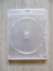 1 x Clear Single Blu Ray Amaray Case - Afbeelding 1 van 1