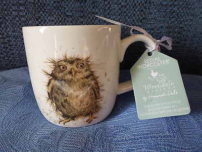 Royal Worcester Wrendale Fine Bone China Owl Mug - BNWT - What A Hoot • 14.67€