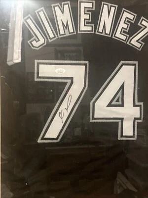Eloy Jimenez Chicago White Sox Autographed Jersey JSA Certified - Image 1 of 4