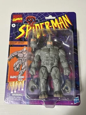 Figura de acción Marvel Legends Spider-Man Retro Collection Rhino 6 nueva Foto 1 de 4