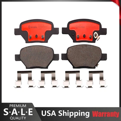Brembo Rear Ceramic Brake Pad Set For Chevy Malibu HHR Pontiac G5 F6 Saturn Aura - Image 1 of 3