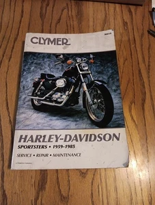1959-85 Harley Sportster Clymer Service Repair Manual  - M419 - Picture 1 of 13