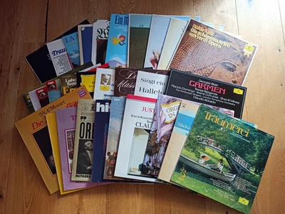 Klassische Musik über 30 Vinyl LP Schallplatten Sammlung Mozart, Beethoven, +++ - Bild 1 von 4