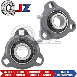 [2er-Pack] SBTRD206-20 Gusseisen 3-Bolzen Flanscheinheit fettbar [1-1/4 Zoll Bohrung] - Bild 1 von 7