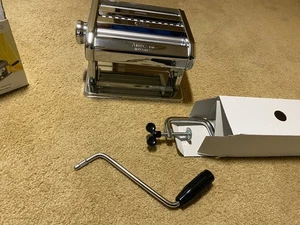 Marcato Ampia 180 Slide Manual Pasta Machine, Chrome Steel - Picture 1 of 7