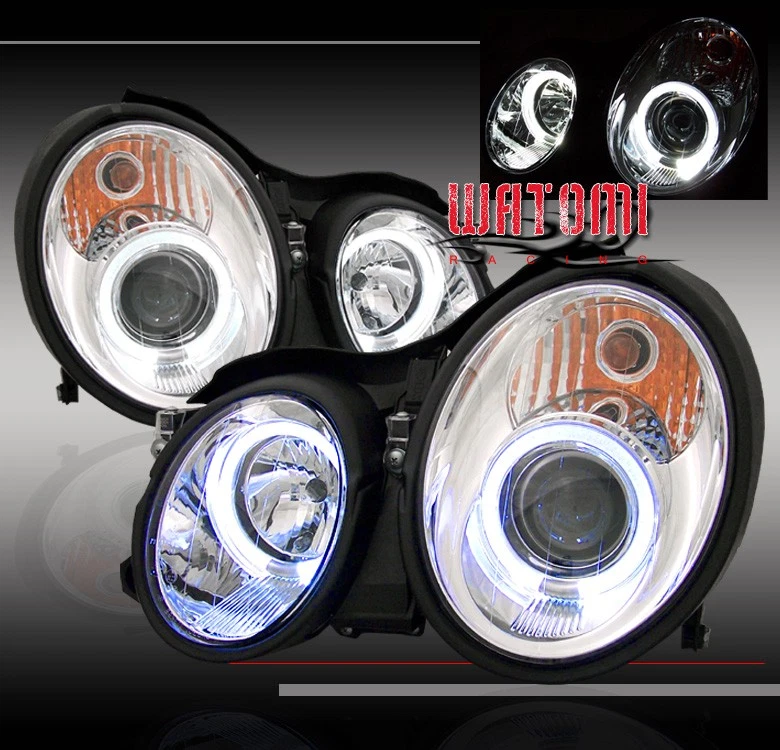 98-02 MERCEDES W208 CLK-CLASS HALO PROJECTOR HEADLIGHTS - Изображение 1 из 1