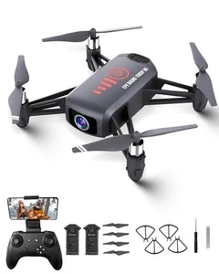 Drone with , 1080P FPV Mini Drones for 8-12 and Adults, 2 Batteries, Altitude... - Picture 1 of 6