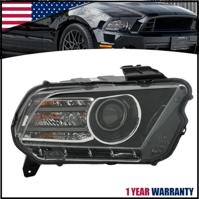 For 2013-2014 Ford Mustang HID/Xenon w/LED Projector Headlight Passenger Side - Image 1 of 4