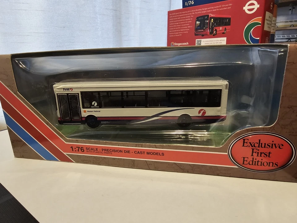 Efe 36702 Firstbus Western National Plaxton Slf Dart 1:76 Scale Model Bus - Image 1 of 1