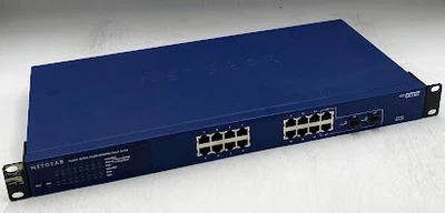 NETGEAR ProSafe GS716Tv2 16-Port Gigabit Smart Switch with 2 SFP Ports - Image 1 of 4