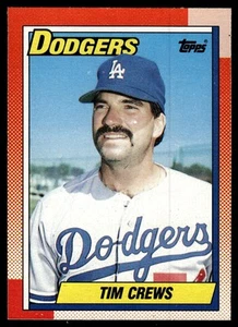 1990 O-Pee-Chee Tim Crews Los Angeles Dodgers #551 - Picture 1 of 2