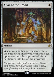 ALTAR OF THE BROOD NM Khans of Tarkir MTG Grey - Rare - Picture 1 of 1