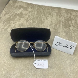 American Optical FUL-VUE Art Deco Full Rim EYEGLASSES  GOLD 1/10 12K GF w/ Case - Picture 1 of 10