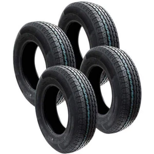 (4) Radial Trailer ST205/75R15 Tires 6 Ply 2057515 205 75 15 R15 C Rating - Picture 1 of 5