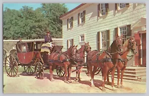 Postcard Mount Vernon Virginia VA The Powel Coach - Picture 1 of 2