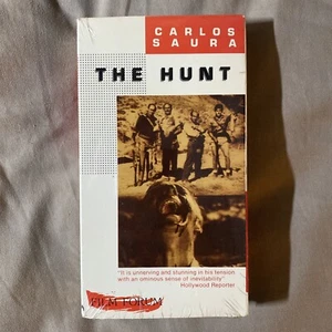 The Hunt - La Caza VHS Carlos Saura English Subtitles NTSC NEW SEALED RARE - Imagen 1 de 2