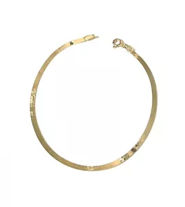 Bracciale in ORO GIALLO 19CM modello SNAKE 18 KT 750% List. 315€ - Photo 1/6
