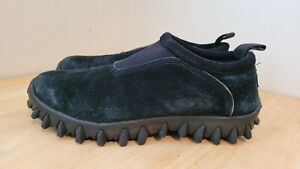 Salomon Contagrip CX Suede Slip On Black Hiking Clogs Shoes MENS SZ 11 NICE!