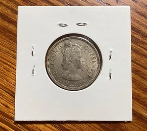 Malaya and British Borneo 1954 Elizabeth II 20 Cents Coin (AU) - Picture 1 of 2