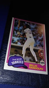 1981 Topps Willie Randolph #60 - Picture 1 of 1