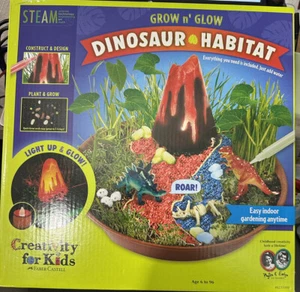 NIB Creativity for Kids Grow N’ Glow Dinosaur Habitat - Picture 1 of 3