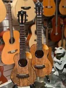Kamehameha Ukulele KT-55 EQ Tenor All Solid Mango High Gloss *electric pickup - Picture 1 of 12