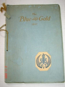 Schuylkill Haven, Pa - 1927 BLUE & GOLD HIGH SCHOOL YEARBOOK - Picture 1 of 1