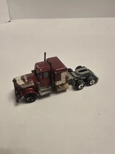 Yatming Red Kenworth Diecast Semi Truck Vintage Hong Kong 1980. Used - Picture 1 of 5