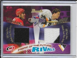 2001-02 Bowman YoungStars Tanabe/Ference Rivals Dual Jersey #d/250