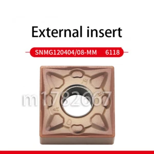 10pcs SNMG431 432 433-MM ZM6118 Carbide turning insert for stainless steel CNC - Picture 1 of 6