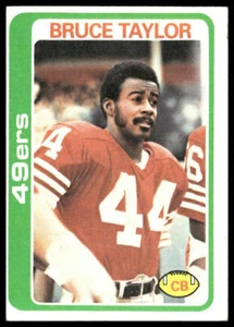 1978 Topps #348 Bruce Taylor San Francisco 49ers - Picture 1 of 2